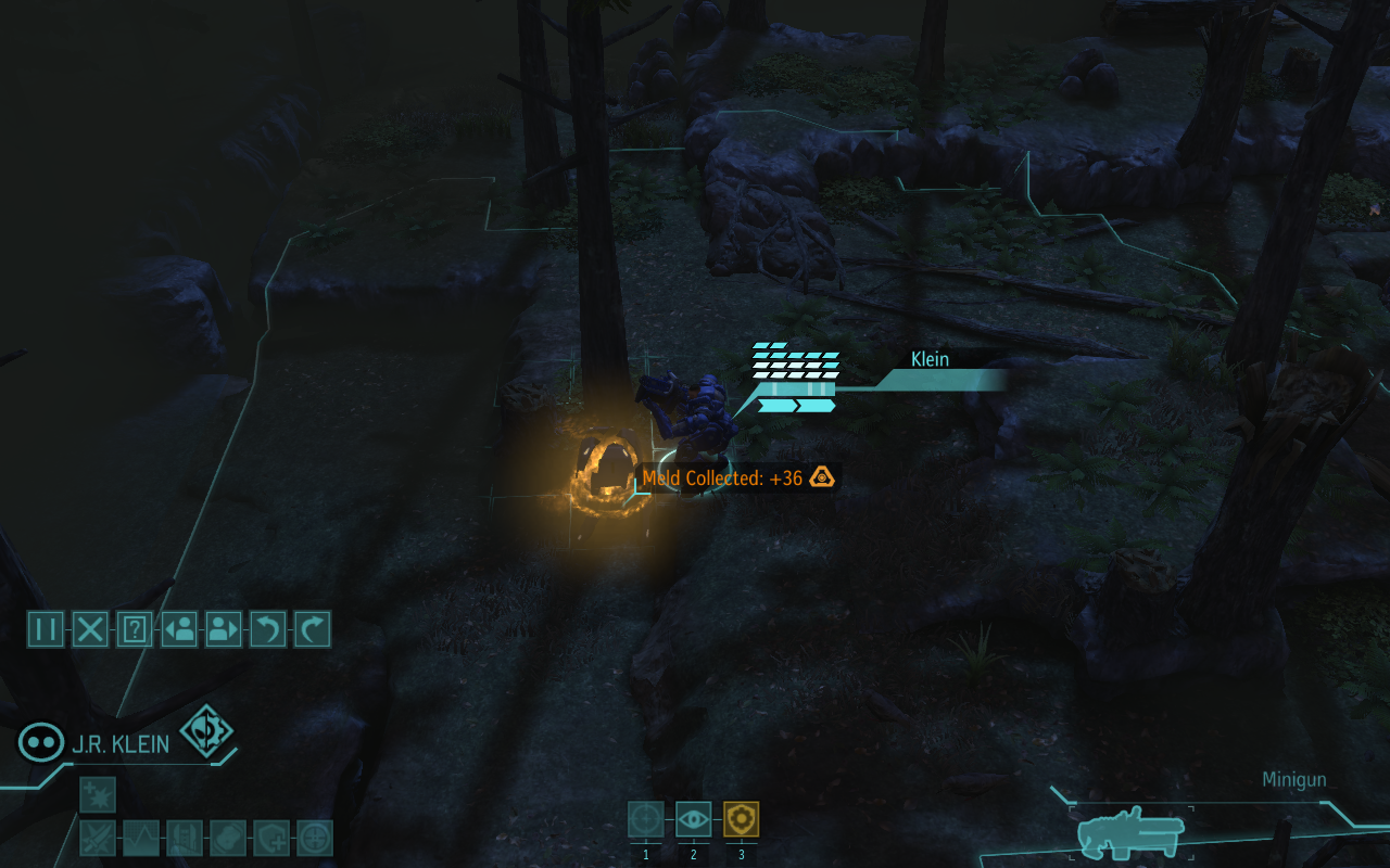 Screenshot of a meld cannister in XCOM2012